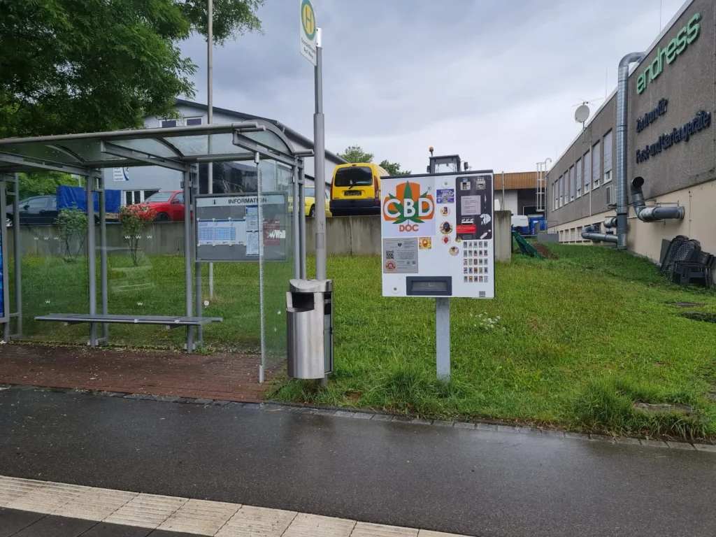 CBD DOC Automat Sondelfingen ReutlingerStr. Bushaltestelle, Reutlingen-Sondelfingen