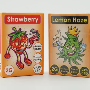 Aromablüten 2g - Lemon Haze & Strawberry